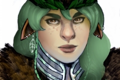 Elva Briarbosk, Firbolg Ranger