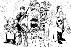 The Vaydur Show - Cedric, Harry, Seraphina, Vaydur, Hadorah, Lia and Zanzabar